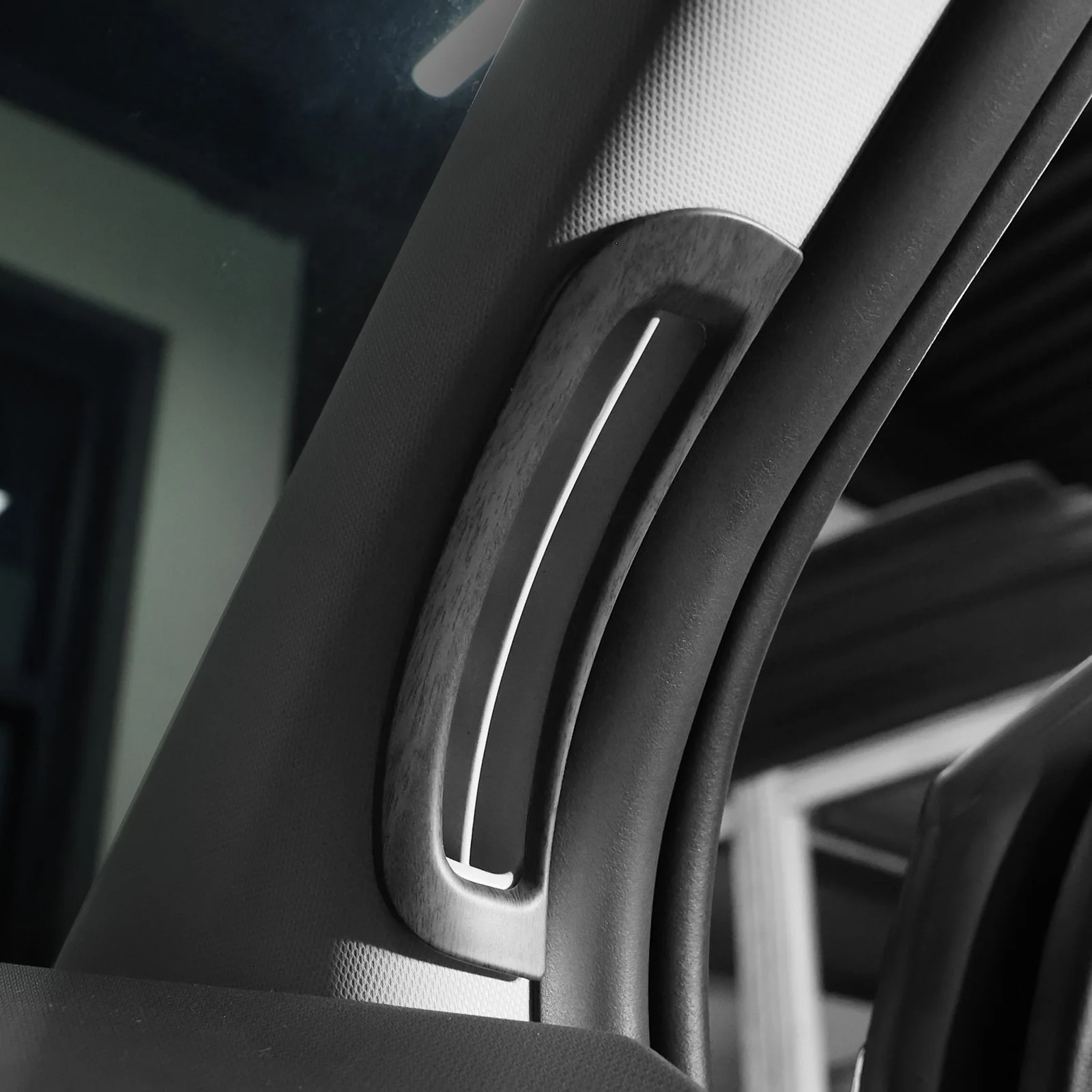 For Kia EV3 Interior A-pillar Front Upper Air Conditioner Grill Cover AC Vent Outlet Trim Stripes Decoration Style Accessories