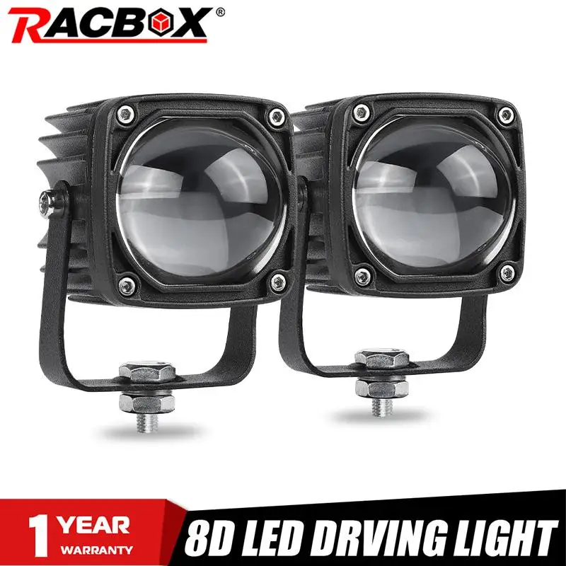 2-дюймовый 8D мини-фонарь для внедорожника 4x4