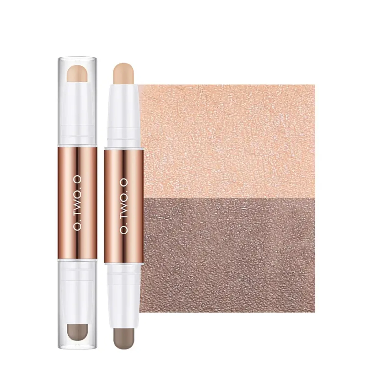

Dual-End Exquisite Contour Stick, Luxurious Eye Primer, Radiant Highlighter, Flawless Concealer