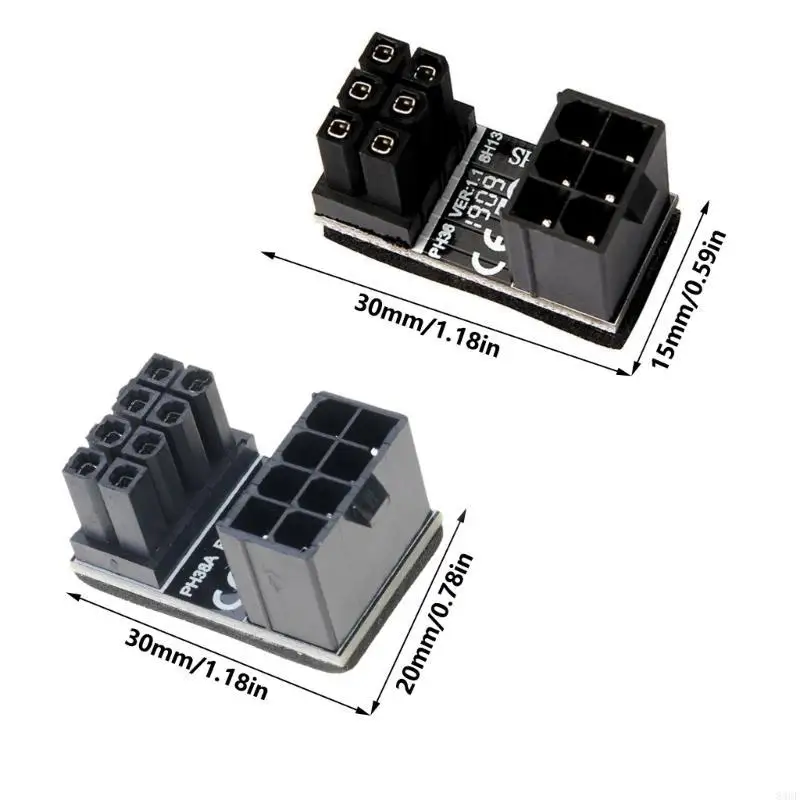 GPU VGA PCIE 8PIN Power Adapter Better кабельные маршрутизации в графических картах ПК 83CF