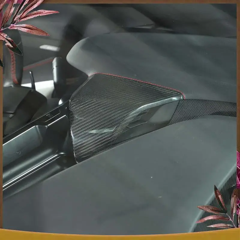 AB59-2 Piece Dashboard Cover, Side Instrument Hood Panel Automotive Supplies Trim Accessories For Corvette C8 2020-202