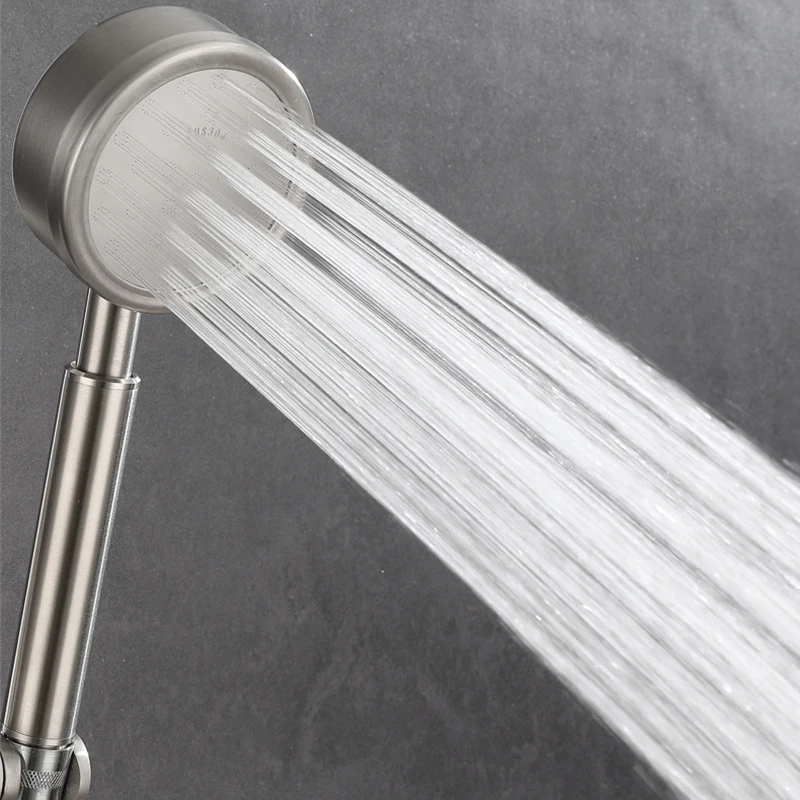 Imagem -03 - Conjunto de Chuveiro de Banheiro em 304 Torneira do Chuveiro Doméstico Banheira de Parede Coluna de Chuveiro de Chuva Torneira de Bidé Aço Inoxidável