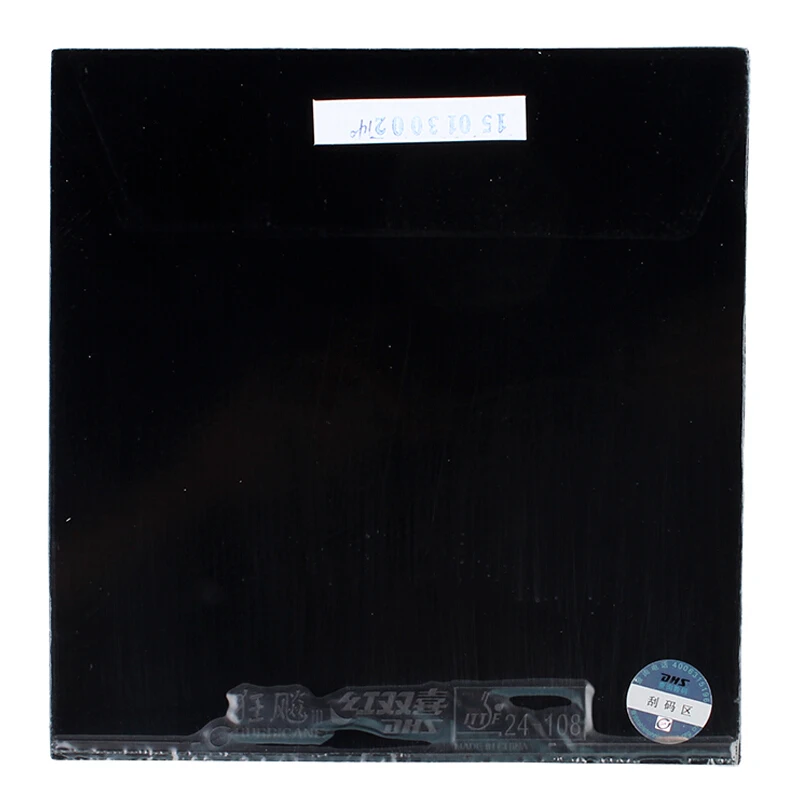 

Original DHS Hurricane 3 National Table Tennis Rubber Pips-in Blue/Orange Sponge DHS Ping Pong Sponge Professional Rubber