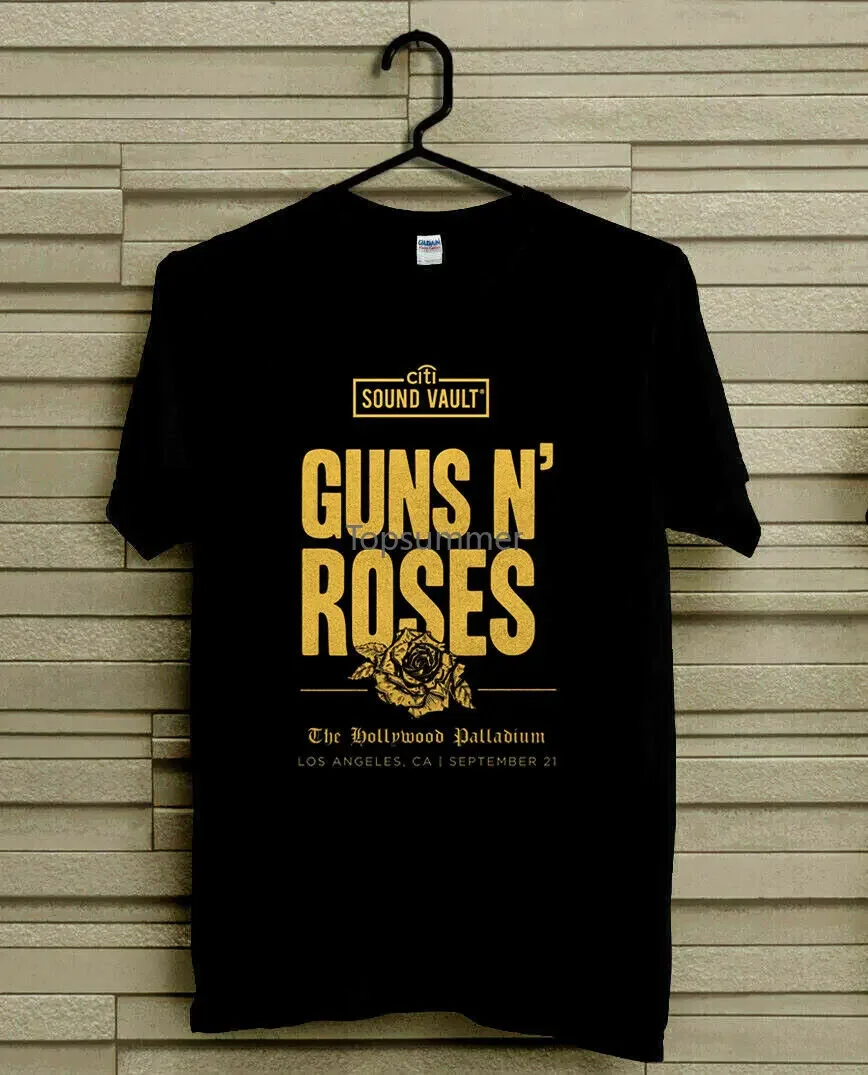 Hot Guns N Roses Tshirt Tour 21 September 2019 Los Angeles