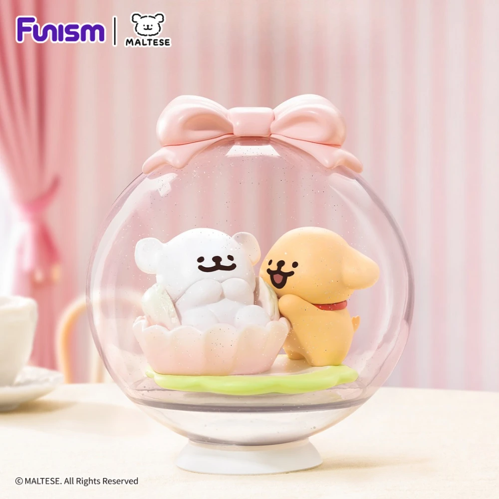 FUNISM Malteser Little Treasure Series Blind Box Actionfigur Spielzeug Geschenk für Kinder Sammler Serie Figuren Actionspielzeug Figur