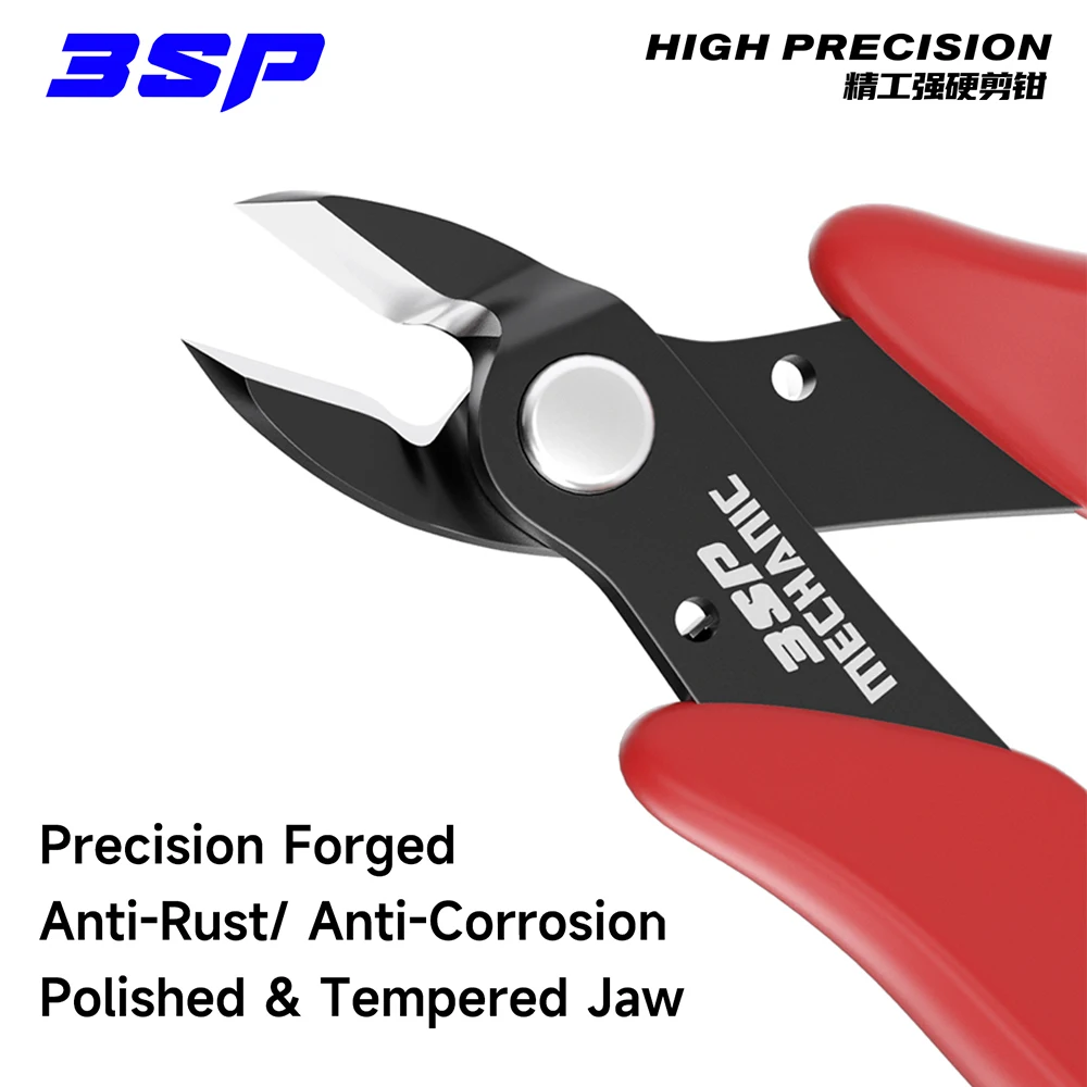 كماشة القطع الدقيقة MECHANIC 3SP - قاطعة قطرية عالية الصلابة لإصلاح الهاتف، والأسلاك النحاسية وقص الدرع البلاستيكي