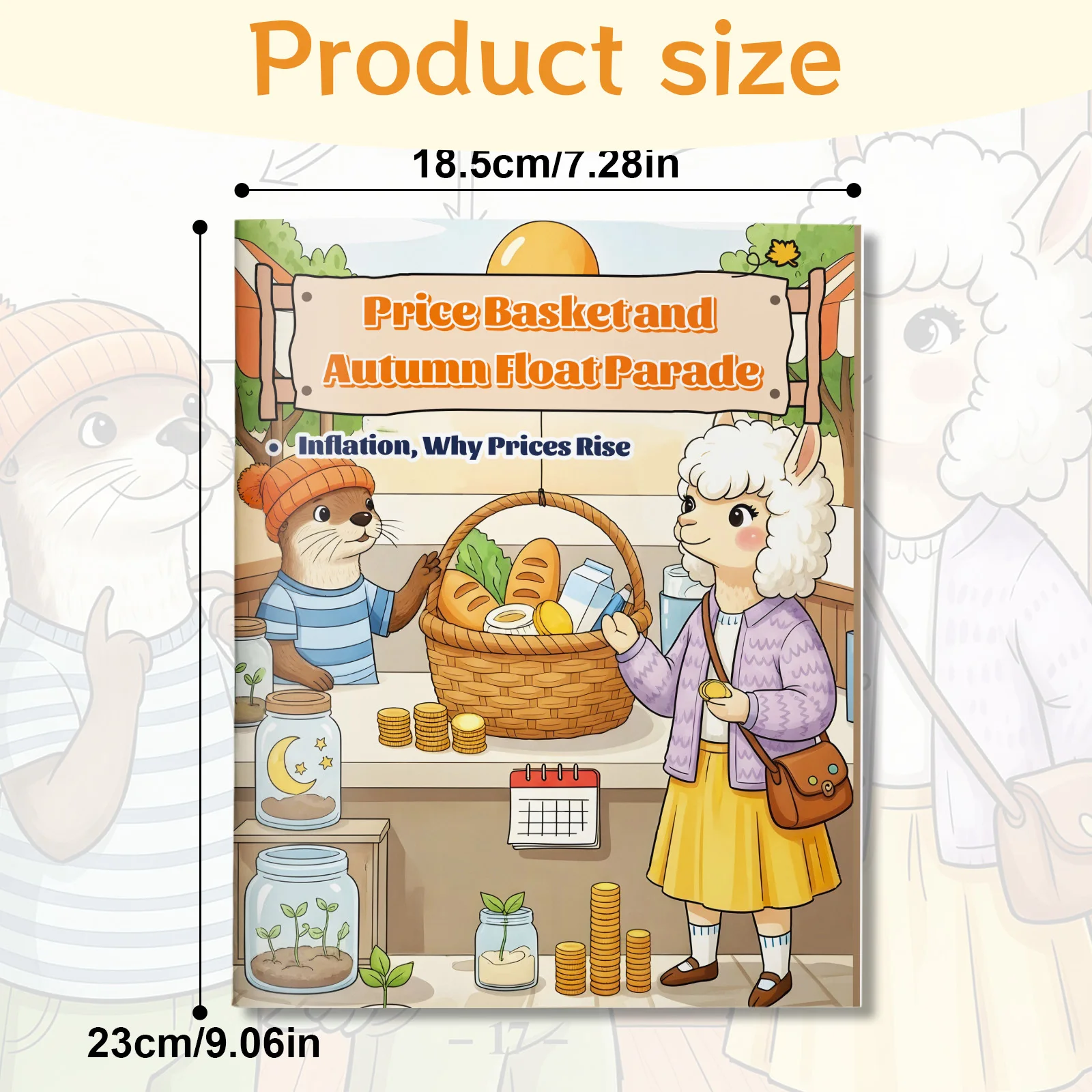 Financial Literacy Book: Inflation Explained, Illustrated Story Helping Kids Understand Money Value