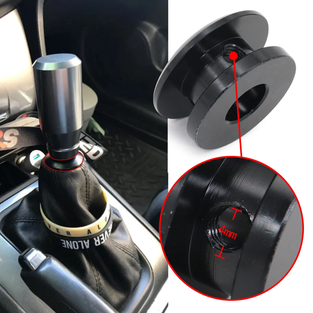 Universal Shift Knob Stopper Shifting Head Limiter Fixed Base Gear Head Buckle Aluminum Car Gear Knob Limiter