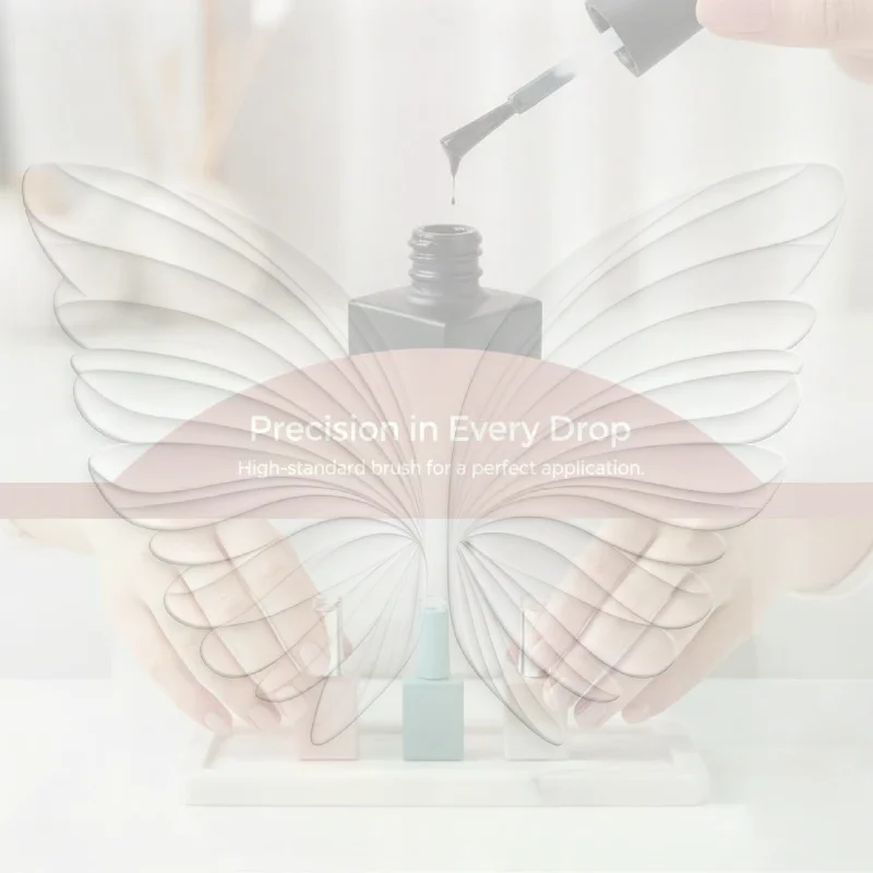 1Pcs Empty Nail Polish Bottles 10/15ML Colorful Portable Gel Container With Brush for Travel Nail Touch Up Use