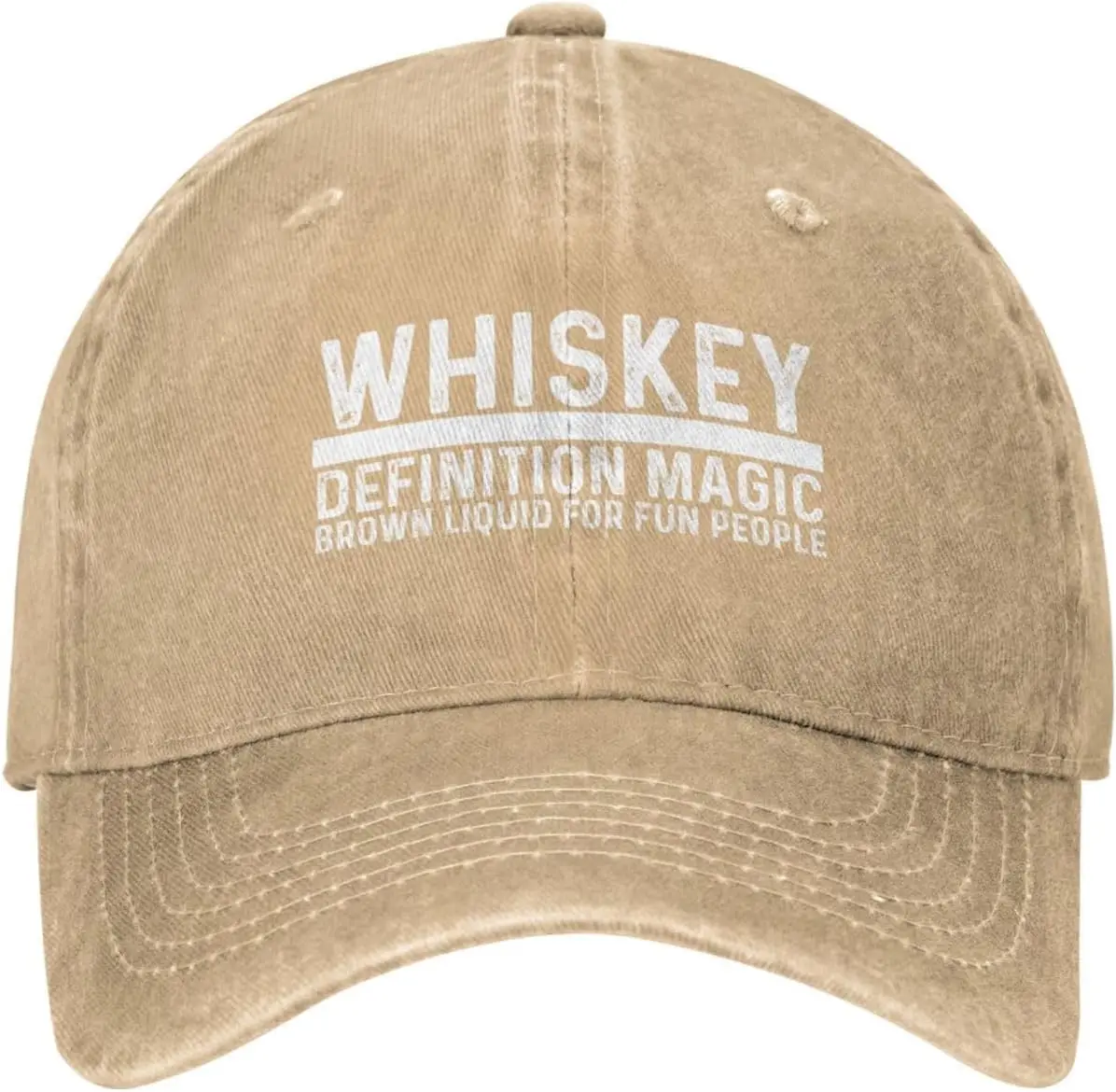 

Whiskey Definition Magic Browns Liquids for Fun People Cap Men Baseball Caps with Design Caps