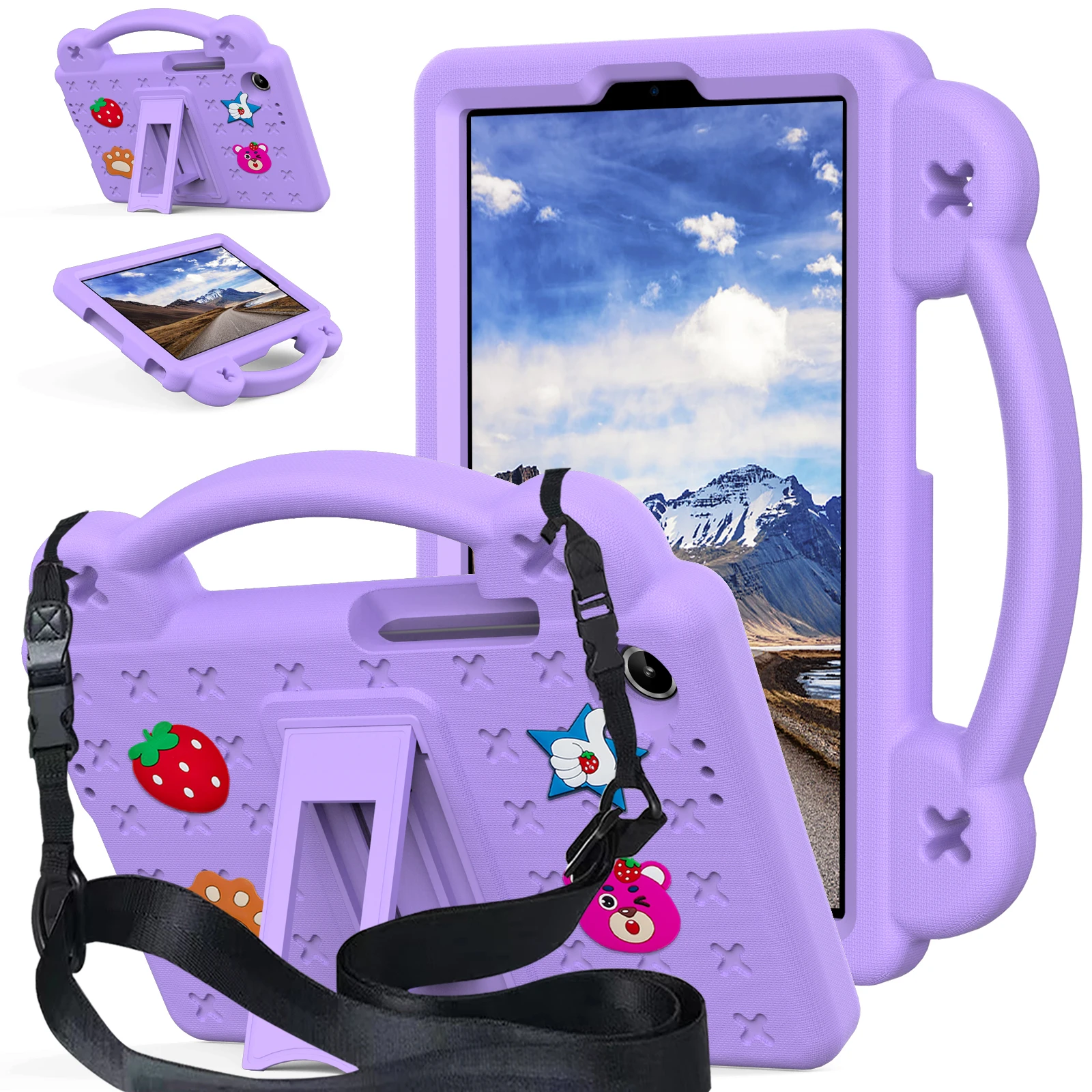 Cartoon EVA+PC table Case For Lenovo Tab One 8.7