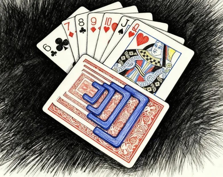 Magic Shrinking Cards - Visual Big To Small Disappearing Illusion for Stage Performance Magic Tricks Magician Magia Props