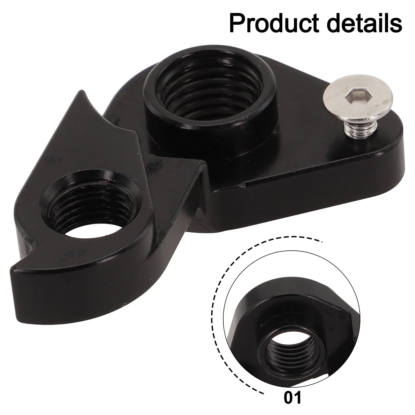 

Bicycle Parts Derailleurs Outdoor 1PCS About 30g Aluminum Alloy Bike Accessories Black Hot Sale High Quality Nice
