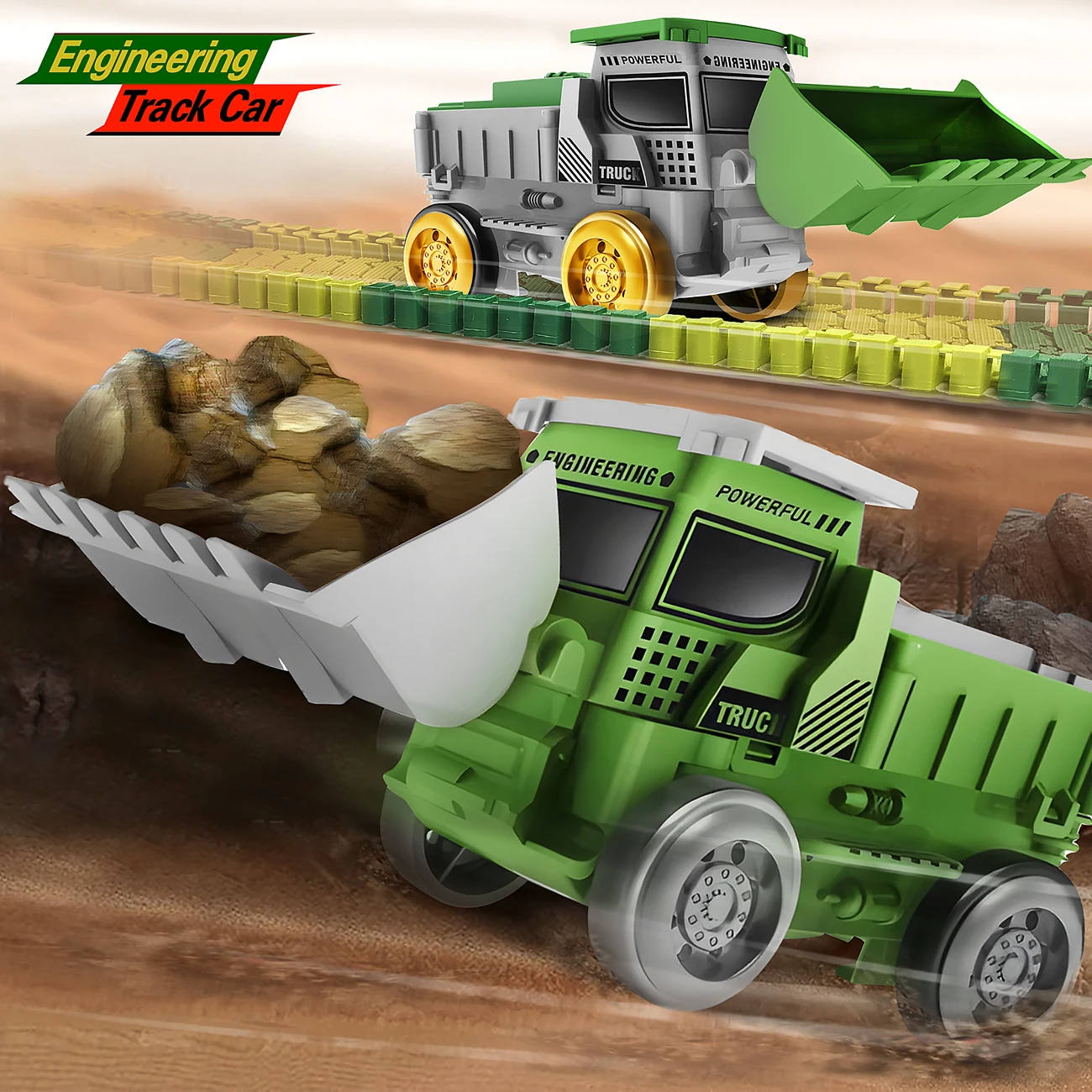 Elektrische dinosaurus racewagenset Magisch klimmen Flexibele treinwagon Educatief puzzelspeelgoed voor kinderen