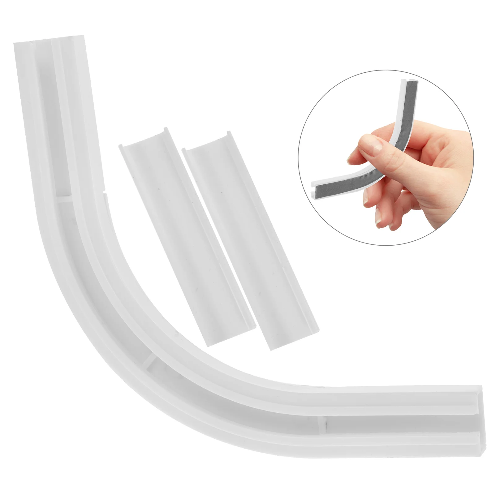 Curtain Track Turner Window Coverings Connector for Ceiling Accessories Joint Drapes