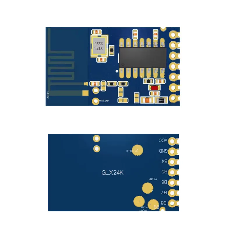 2.4G wireless module 4-way switch remote control transmit and receive click self-locking and interlock button matching code
