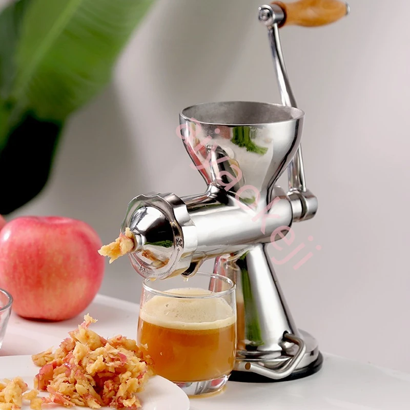 Stainless Steel Wheatgrass Juicer Orange Juicing Machine Slag Juice Separation Vegetable Ginger Neat juice