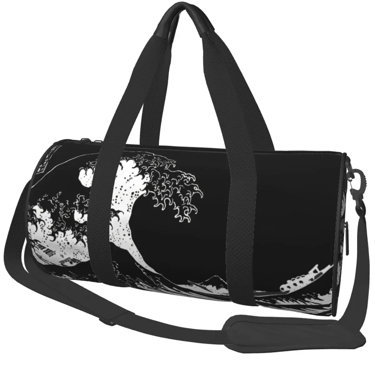 

The Great Wave Of Kanagawa Gym Bag Спортивные сумки на открытом воздухе с обувью Сумка с принтом для багажа Забавная сумка для фитнеса для мужчин
