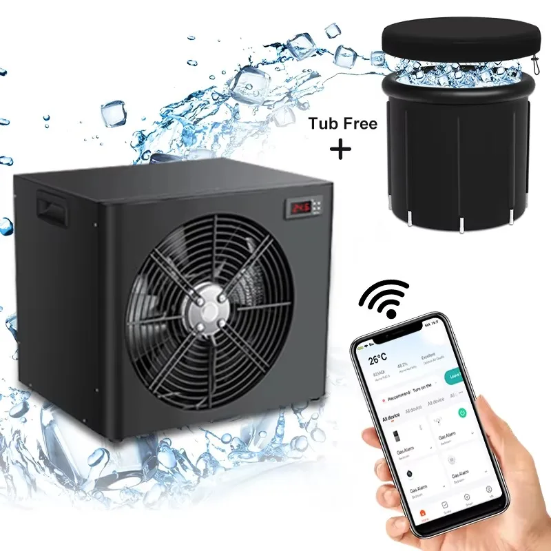 

Xiangyin Vanace 1HP Wifi Water Chiller Inflatable Ice-Bath High Quality Ice Bath Machine Water Chiller Cold Plunge Water Chiller