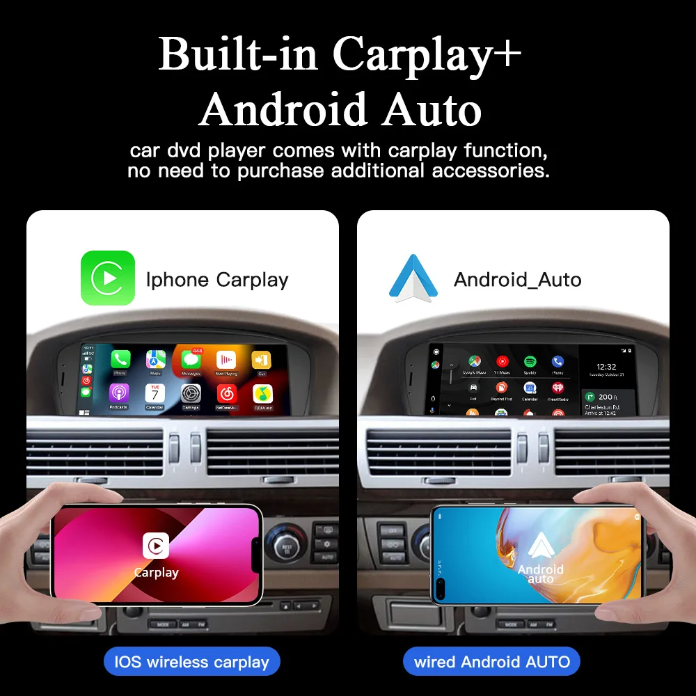 Wit-Up GPS Navigator For BMW 7 E65 E66 Android 14.0 Touch Screen Radio Carplayer with CarPlay Bluetooth Carstereo