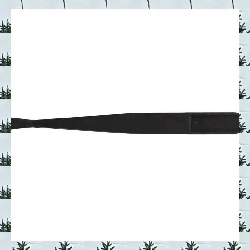 

ABLG 20X Manual Tool Black Plastic Flat Tip Anti-Static Tweezers