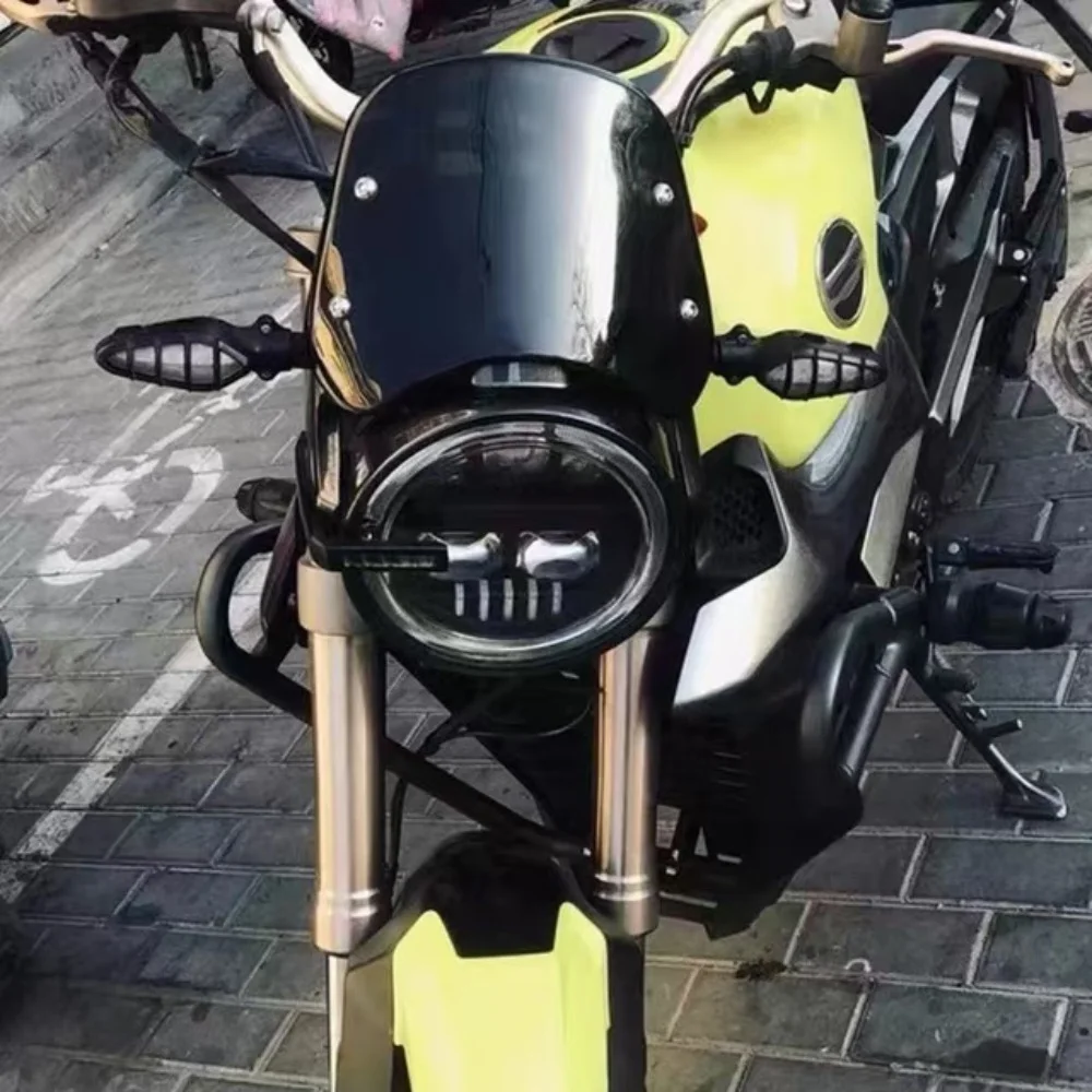 【Good quality】New 2022 Motorcycle Windshield For Zontes G1-125 G1-155 G1X-125 G155 SR Wind Shield Protection Fit Zontes G1