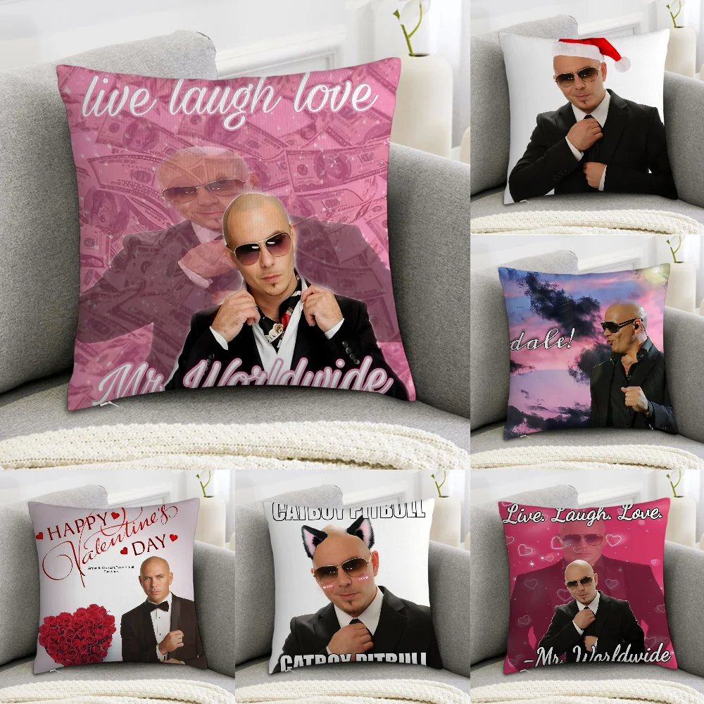 

Mr W-Worldwide Says To Live Laugh Love Pillow Case Sofa Decorative Home Double-sided Print Plush Square Throw Pillow Covers