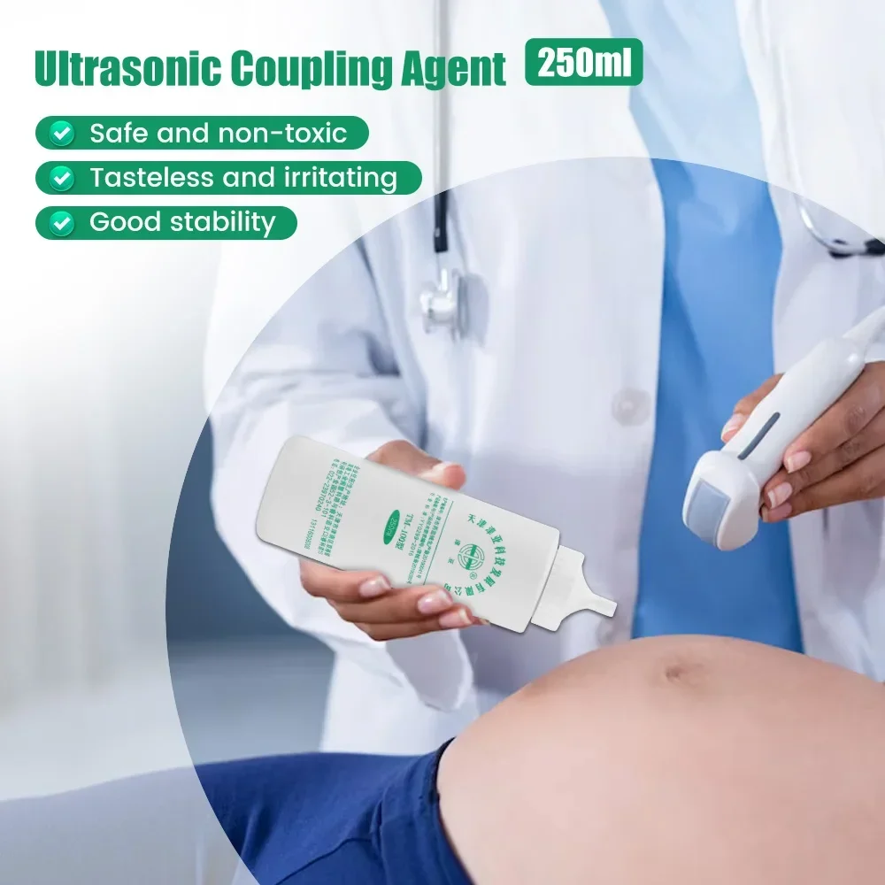 250ML Ultrasonic Transmission Gel Coupling Conductive Jelly Couplant Ultrasound Cold Gel  Laser Hair Removal Beauty Machine
