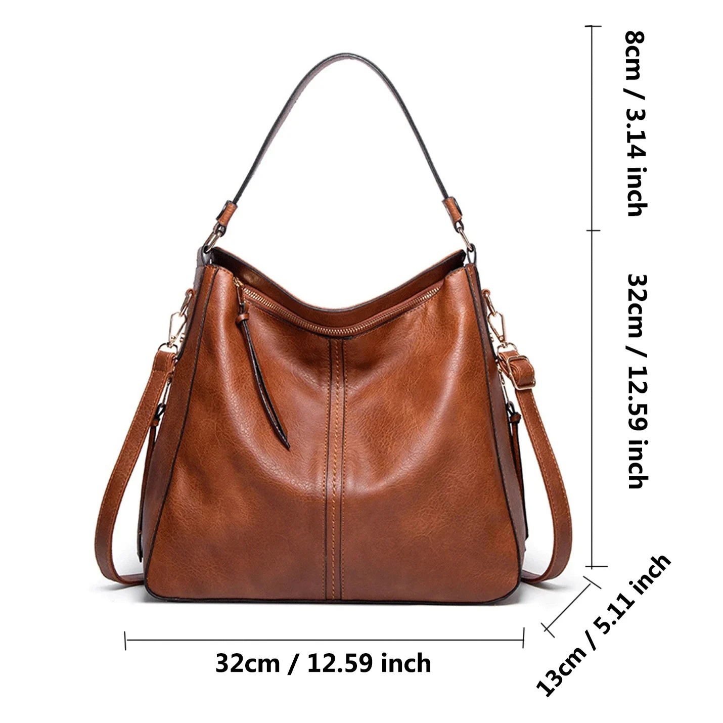 Shoulder Bags for Women Luxury Handbags Designer Women Messenger Bag Retro Tote