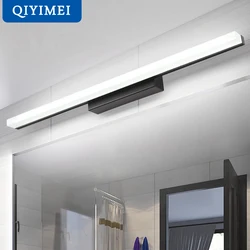 led mirror light stainless steel AC85-265V Modern Wall lamp bathroom lights 40cm 50cm 60cm 70cm 90cm wall sconces apliques