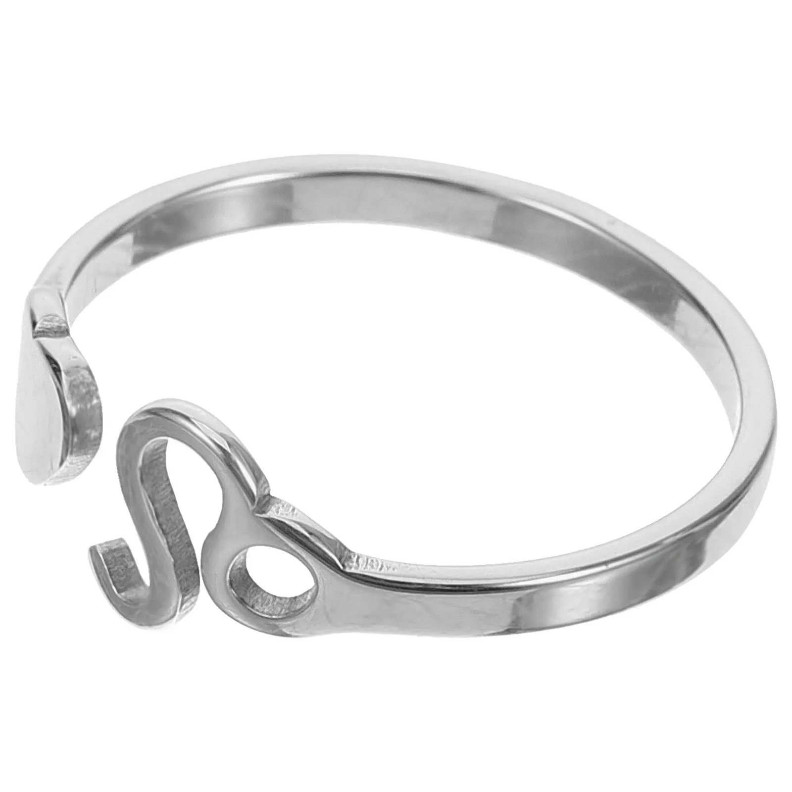 Gemini Adjustable Open Ring Women Fashionable Astrology Jewelry Finger Ring Elegant Opening Design Comfortable