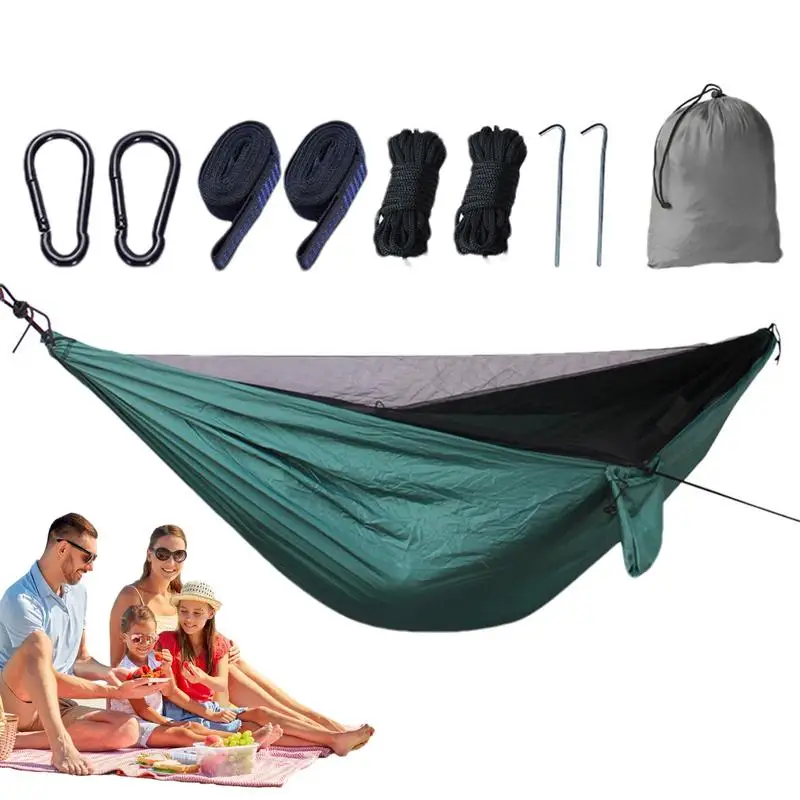 

Hammock Fly Net Travel Hammock Portable With Breathable Mesh Camping Gear Foldable Hammock Net For Beach Travel Backpacking