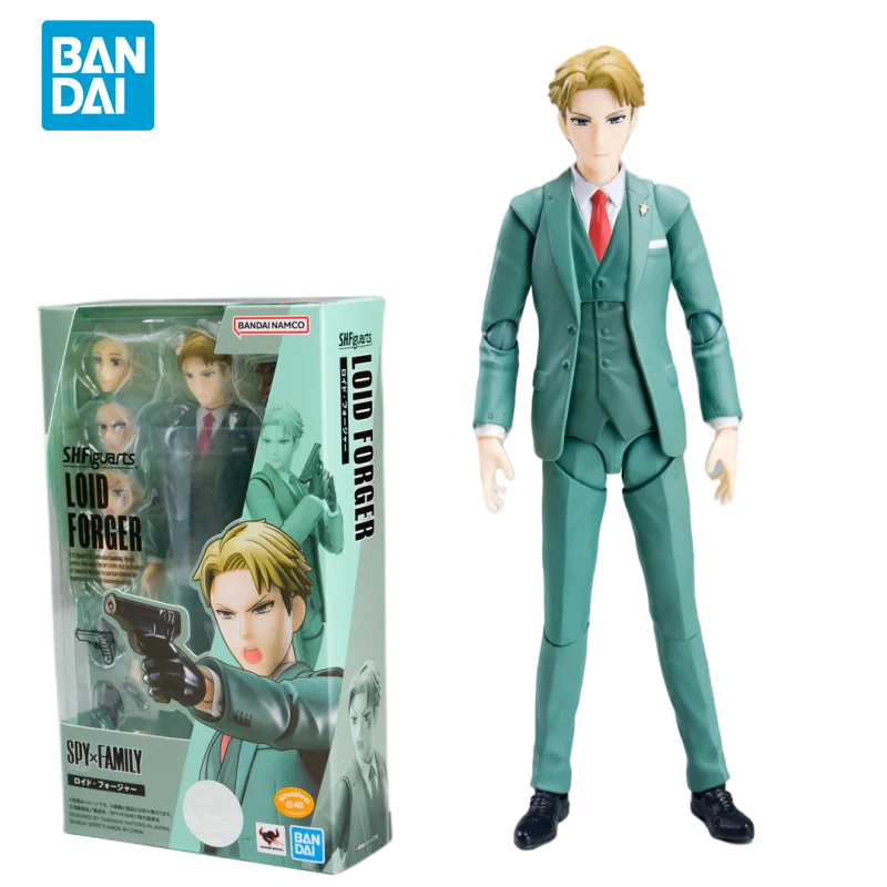 

Bandai Original SPY×FAMILY Anime Figure Loid Forger SHF Iguarts Joints Movable Action Figure Toys for Kids Model Ornaments Gift