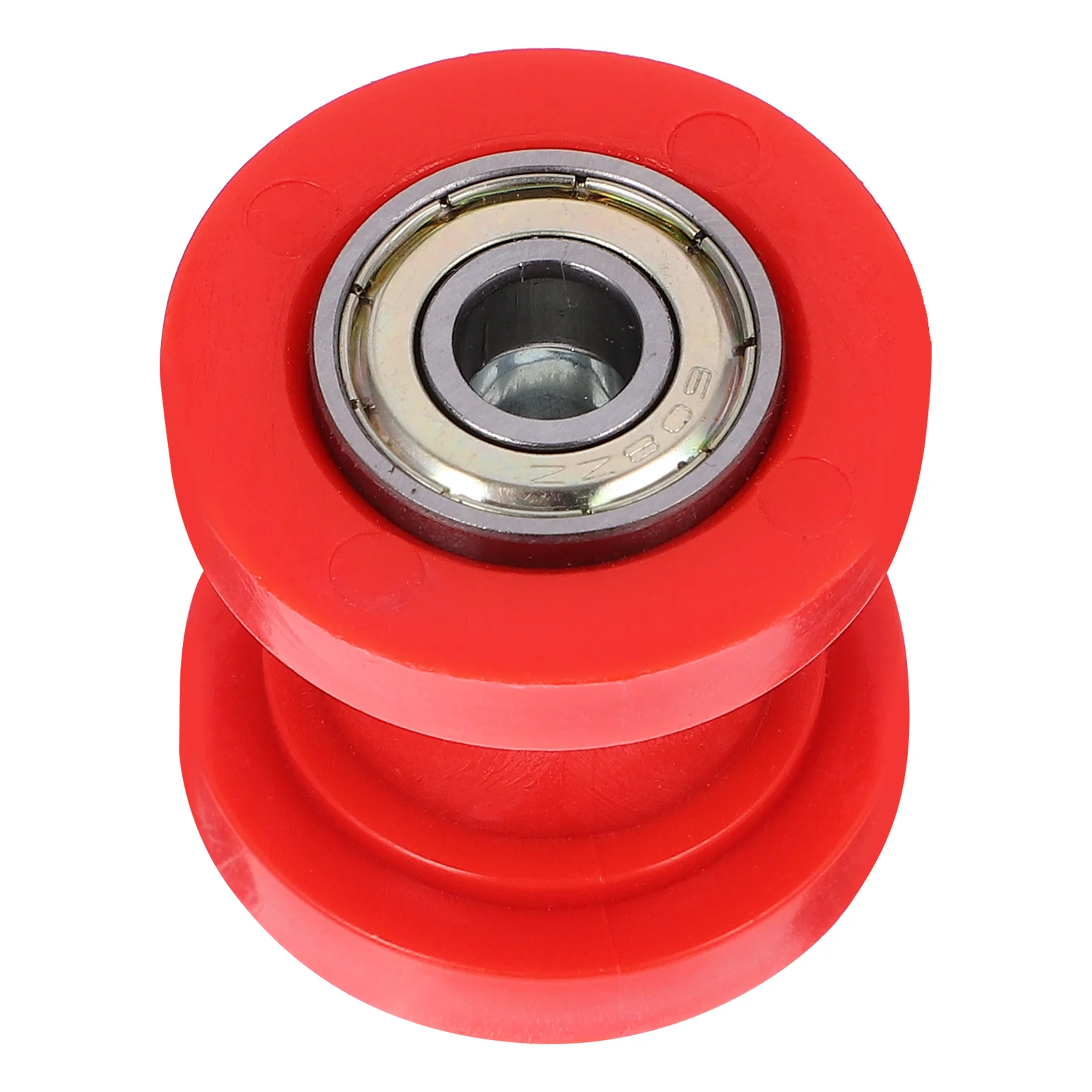 

Motorcycle Chain Tensioner Guide Roller Anti-Slip Wheel Bearing Steel Plastic Stable Safe Ride Upgrade Chain Tensioner