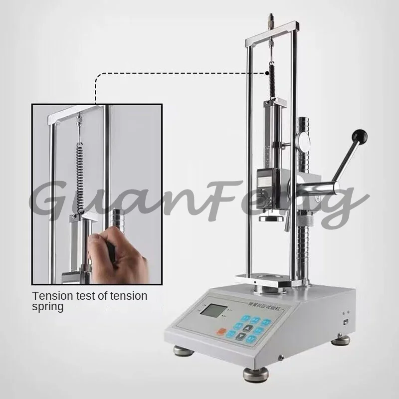 Tension compression tester spring compression tension gauge