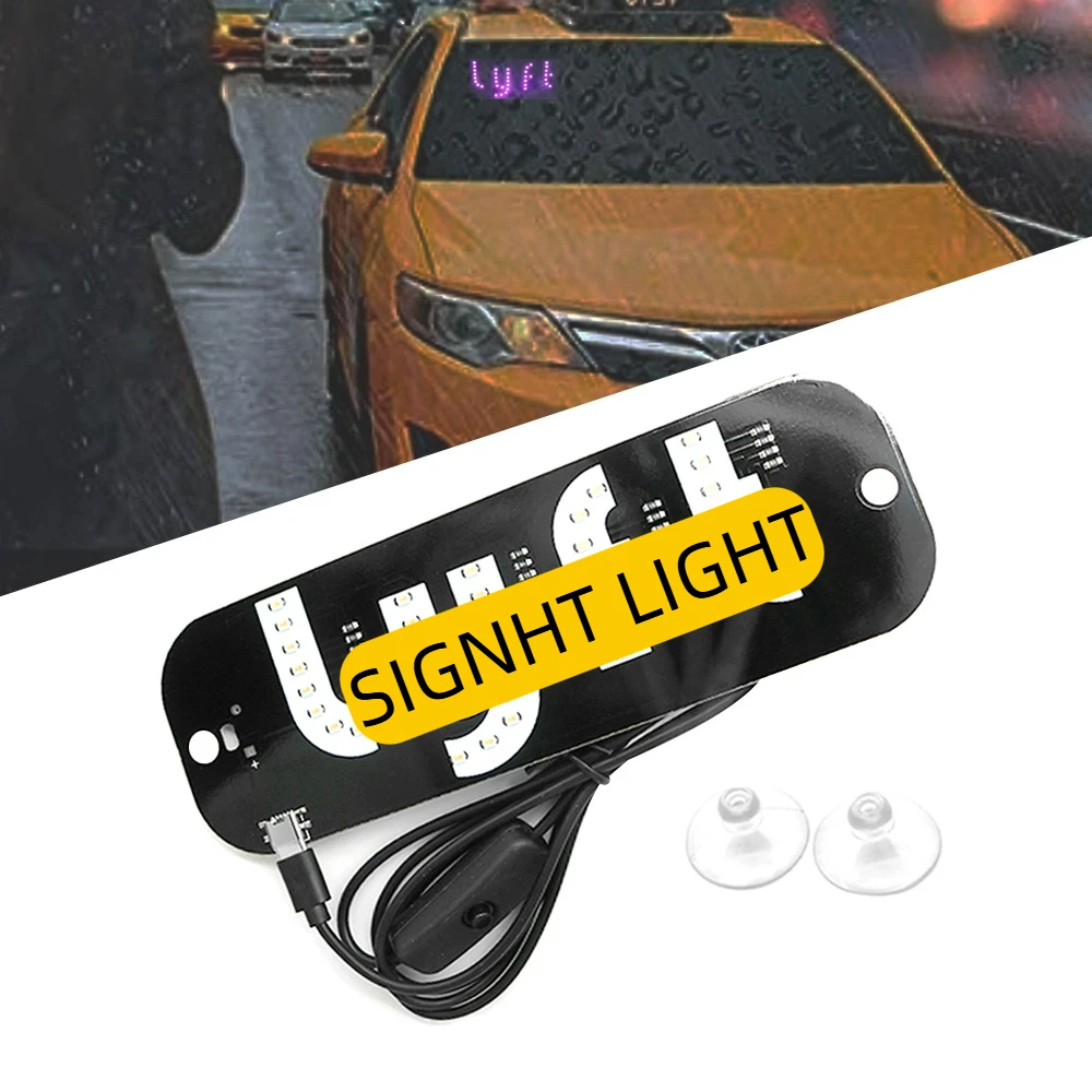 جديد تاكسي مؤشر LED ضوء USB ل L-YFT سيارة تحديد الضوء 6 فولت/12 فولت حالة للاستخدام التحديثي #6