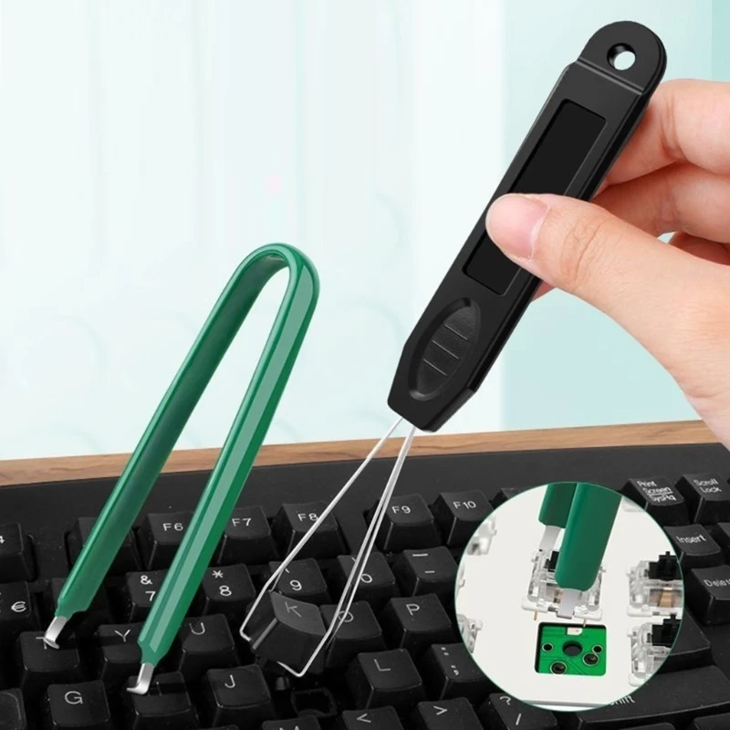 J78A Easily Remove AntiStatic IC Puller Efficient Keycap Puller For Extracting Mechanical Keyboard Switches Easy to Use