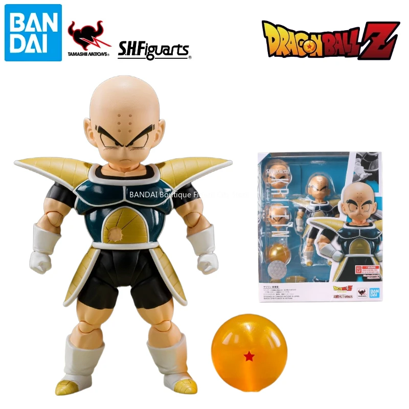 

Brand New in Stock Bandai SHF Dragon Ball Series Krillin - Battle Suit - Action Figure Figure Collection Model Gift