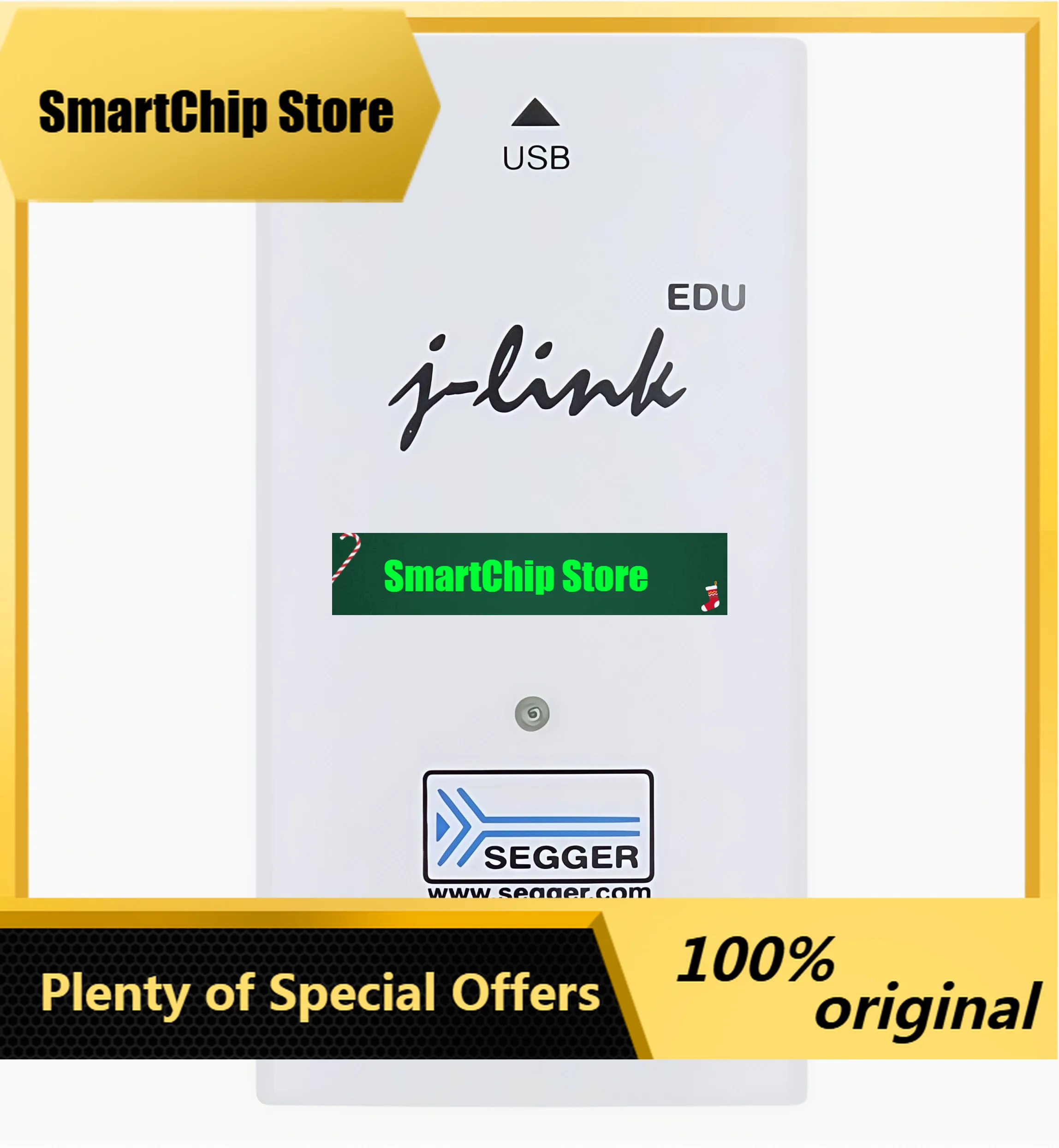 SmCpSEGGER Original J-Link EDU 8.08.90 Jlink Programming Debugger Emulator Download