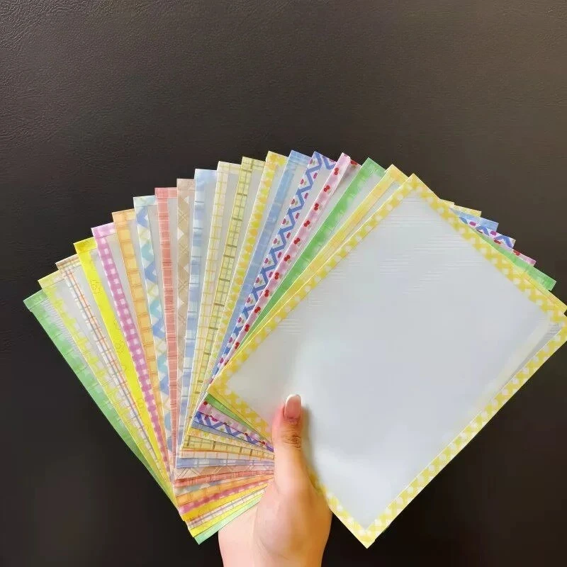 1 Stück Handgefertigte Perler Beads Backunterlage Transparente Bügelmatte mit genähtem Rand DIY-Zubehör Perler Beads Hitzebeständiges Papier – Detail 5