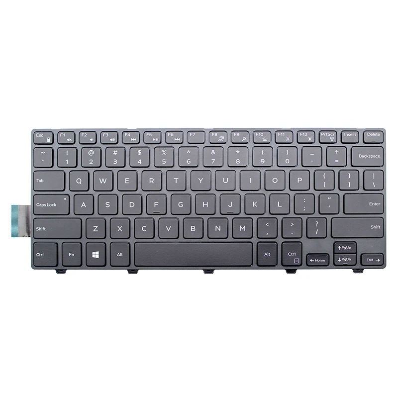 New US Black Keyboard For Dell Vostro 14 3449 3468 3445 3446 3458 3459 3478 5459