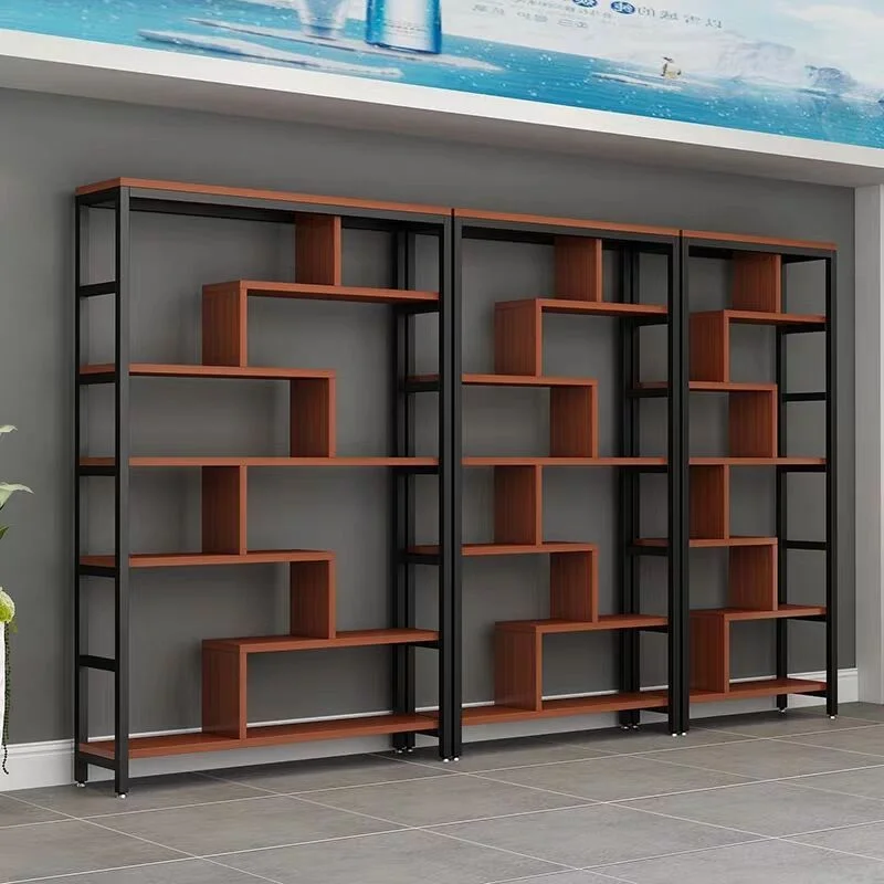 Modern Eco-Friendly Rotating Multi-Layer Display Rack for Supermarkets and Cosmetics Storage