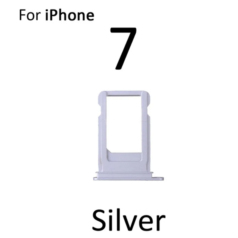 درج بطاقة Sd لهاتف iphone 7 ، 8 plus ، محول sd ، قطع غيار التصليح #6