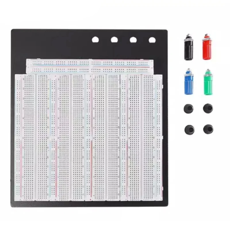 3220 Holes Solderless Breadboard Solderless Circuit Test Board ZY-208 MB-102 Four Combination Boards