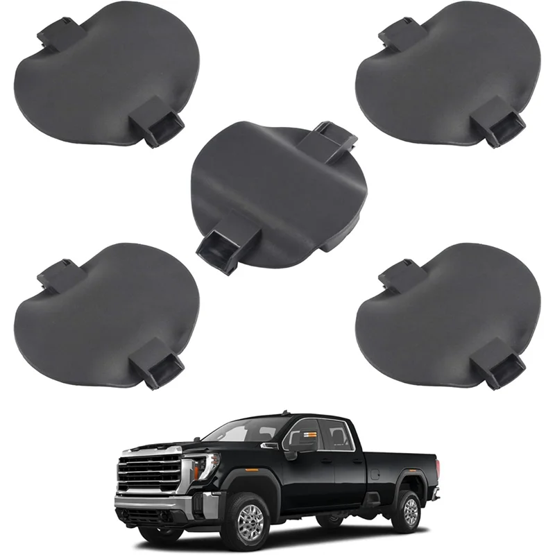 MTG84756187 5Th cubiertas de montaje de rueda 5 uds para Silverado GMC Sierra 2500HD 3500HD 2020-2024 enganche de plataforma