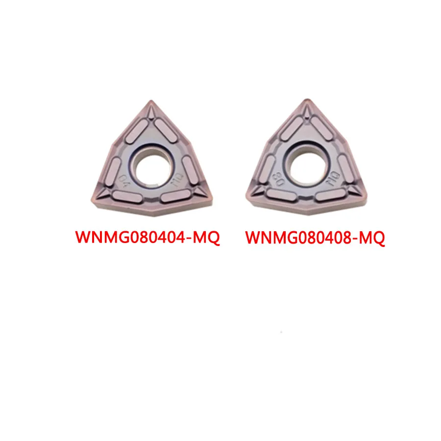 10 pezzi in acciaio inox Special WNMG080404 WNMG080408- MQ CV8088 tornio CNC inserti per tornitura inserti interni in metallo duro