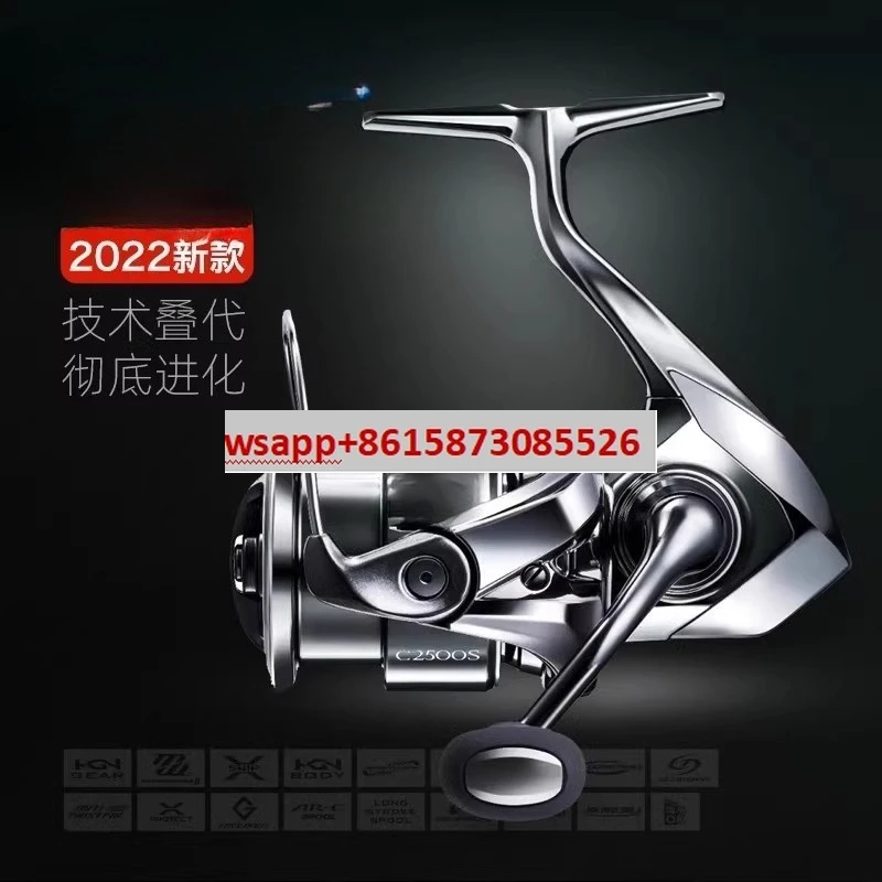 

22 spinning wheel versions of long-range fish wheels Left and right hand interchangeable type
