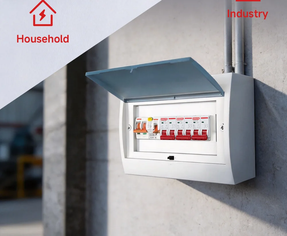 SHACHI AC Mini-Leitungsschutzschalter MCB 2P 16A 20A 25A 32A 40A 63A 220V 400V C-Typ DIN-Schienen-Luftschalter für den Überlastschutz im Haushalt – Detail 6