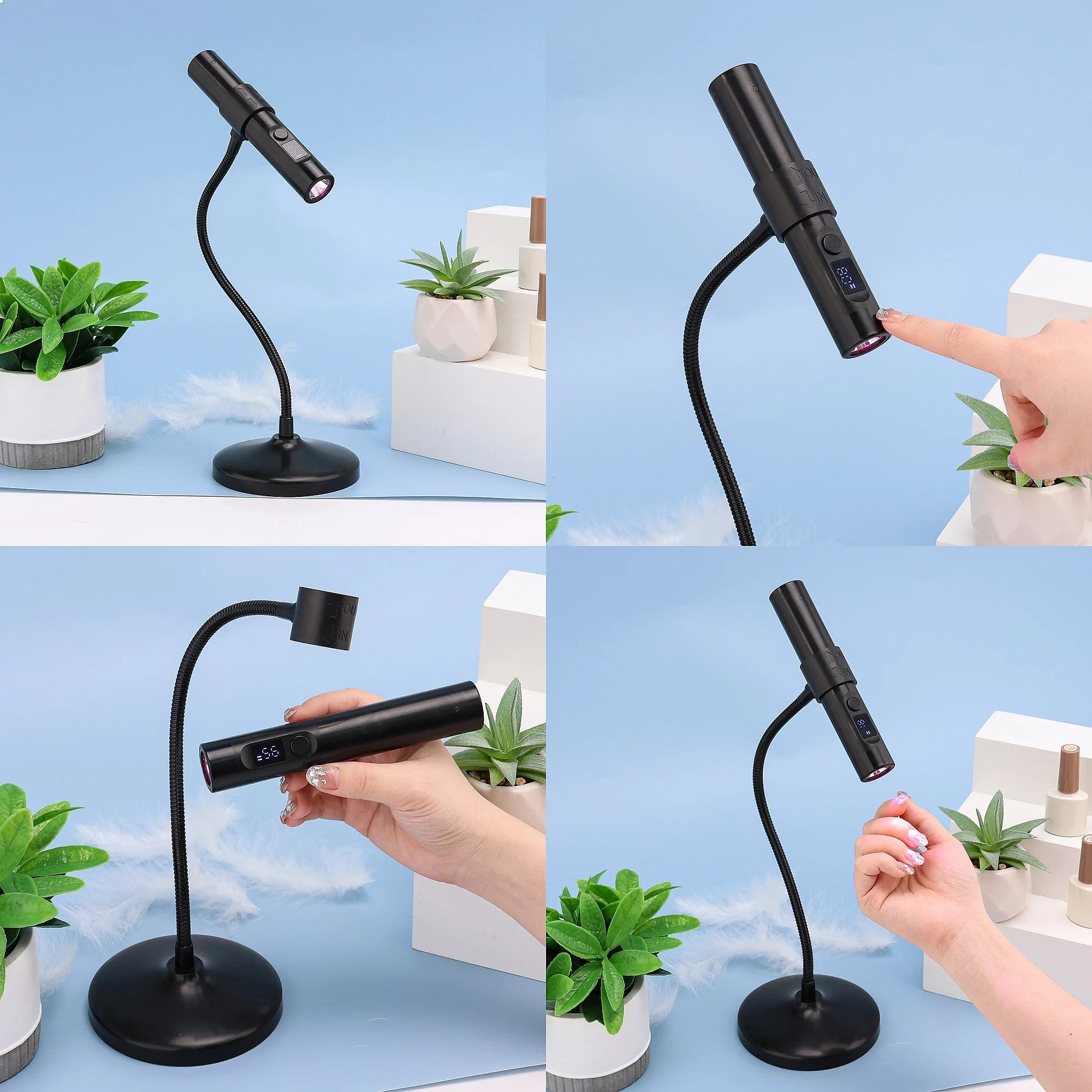 2026 High Quality Mini Nail Led Lamp Touch Sensor Mini Uv Lamp Flash Cure Light LED 9w Flash Lamp for Nails Tips Curing Curing