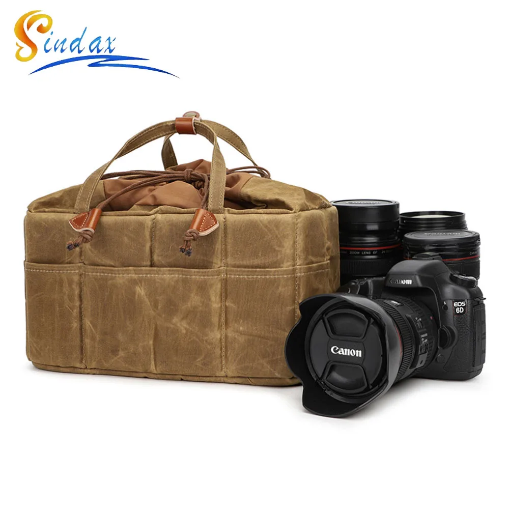 

Портативная сумка для камеры DSLR, перегородка с мягкой подкладкой, внутренняя сумка, чехол для объектива камеры, сумка для хранения, беззеркальная сумка для цифровой фотографии